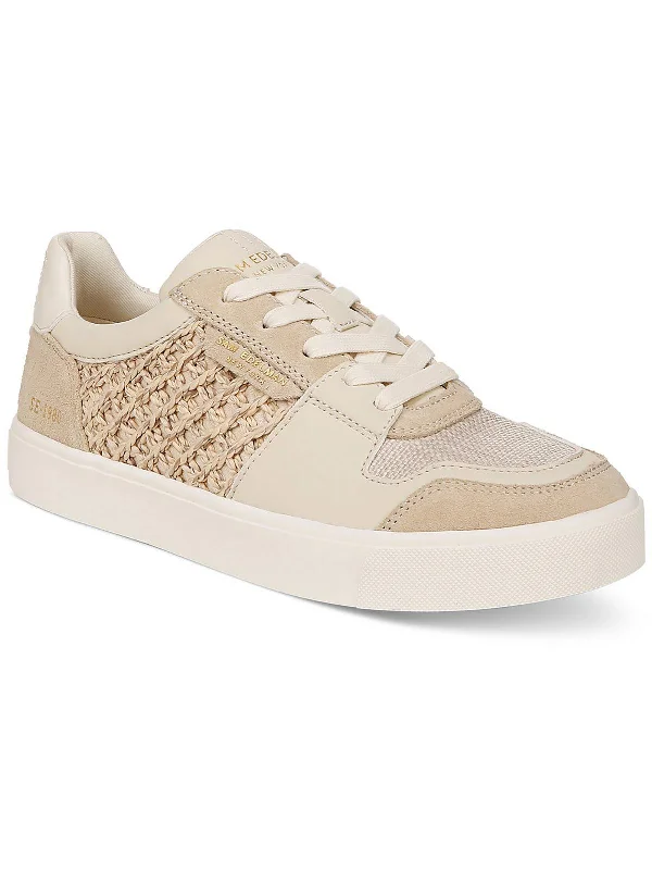 Fashionable Women's Sneakers Elcie Womens Mixed Media Lace-Up Casual And Fashion Sneakers