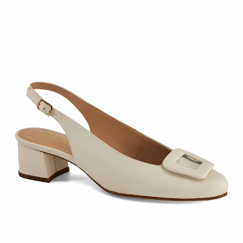 Massive Savings Andrea Slingback Low Heel Pumps