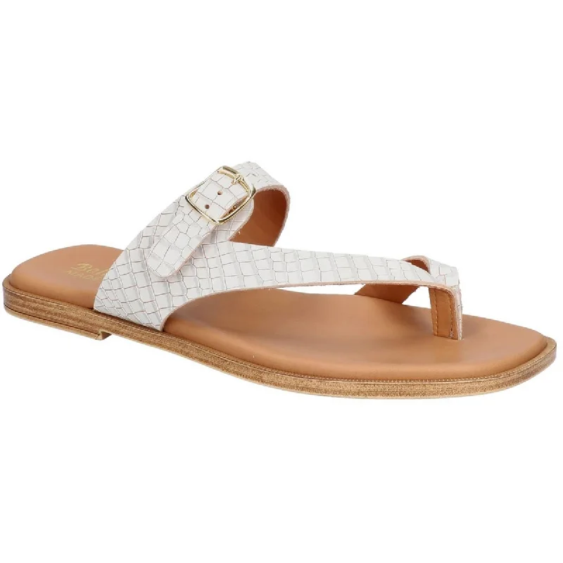 Luxe Style Discounts Bella Vita Womens Doe Italy Leather Slip On Slide Sandals