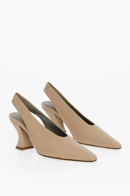 Daily Deals Bottega Veneta Lambskin Almond Pumps 8Cm