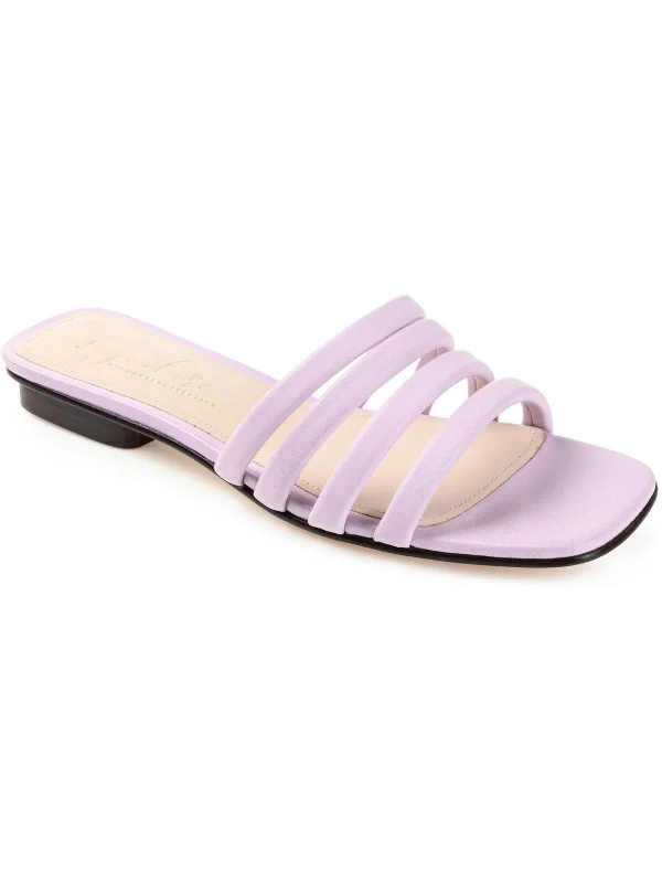 Breathable Shoes CENDI Womens Comfort Insole Leather Flatform Sandals