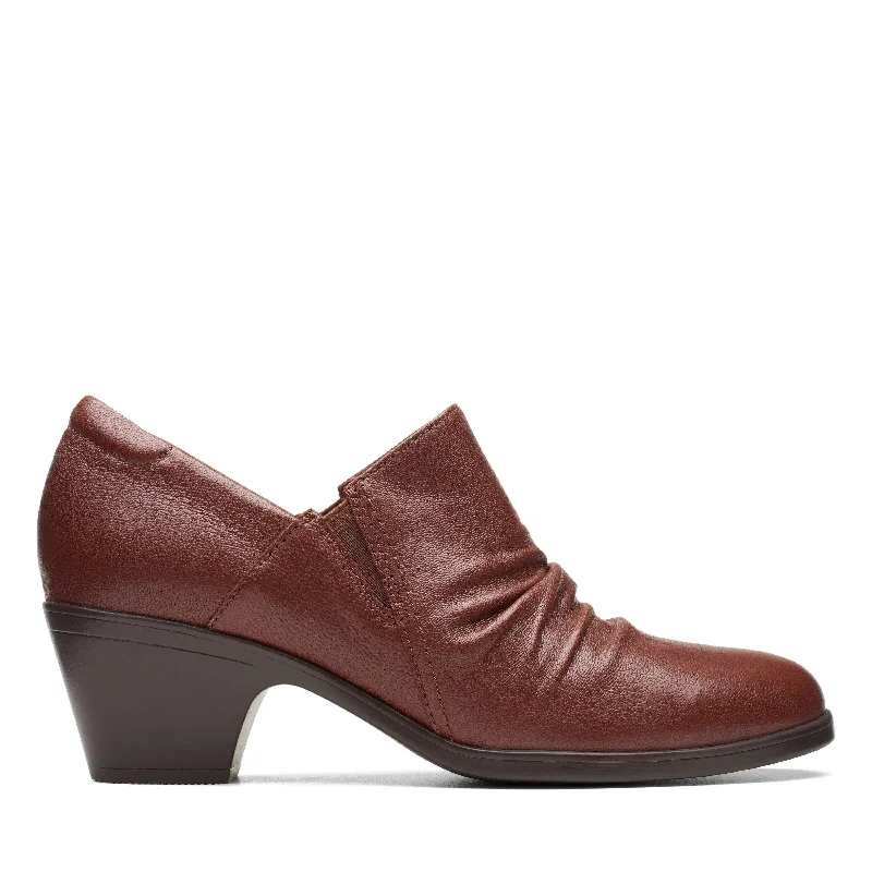 Casual Shoes Sale Clarks Emily2 Cove in Brown Leather