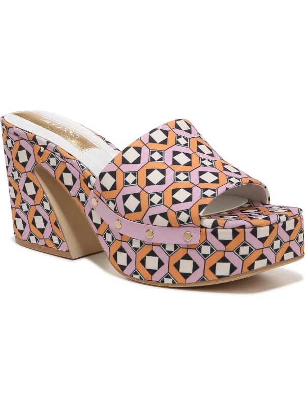 Fashionable Casual Footwear Offers Damara 2 Womens Printed Slip On Heels