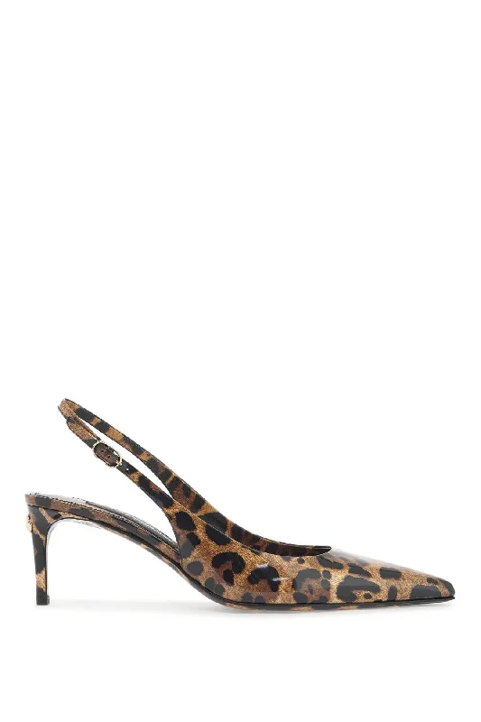 Sale Event, Prices Rock Dolce & Gabbana Leopard Print Slingback