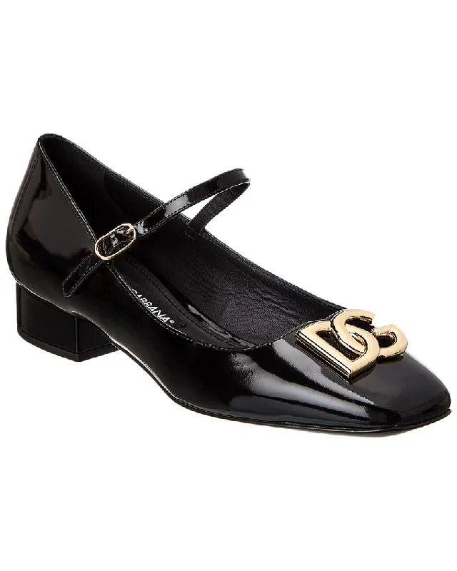 Classic Modern Offers Dolce & Gabbana Mary Jane Leather Pump