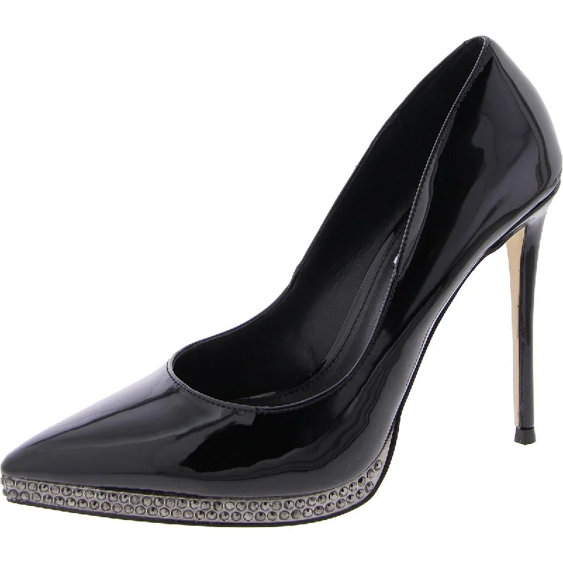 Lightweight Walking Shoes Offers Evari Womens Patent Pointed Toe Pumps