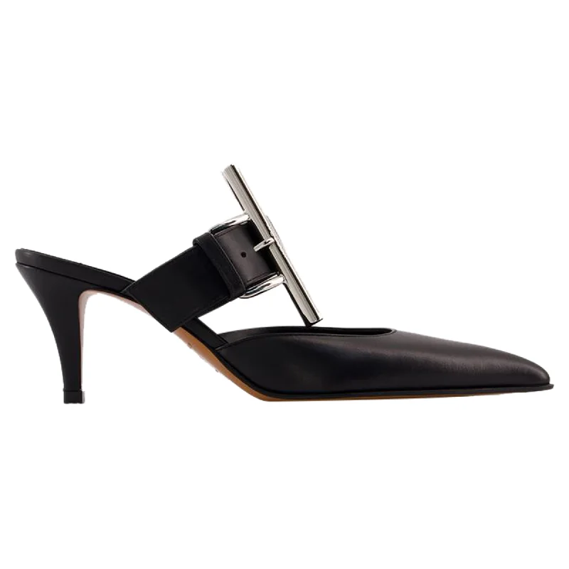 Comfortable Stylish Shoes Francisco Pumps - Alexander McQueen - Leather - Black