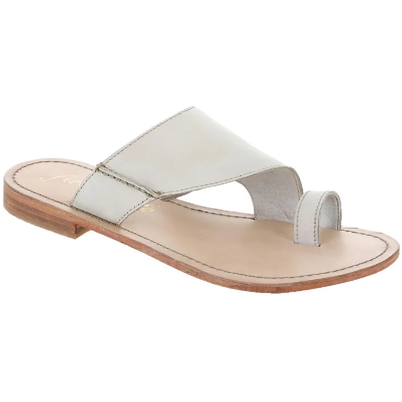 Sale Event, Prices Rock Free People Womens Sant Antoni Leather Slip On Slide Sandals