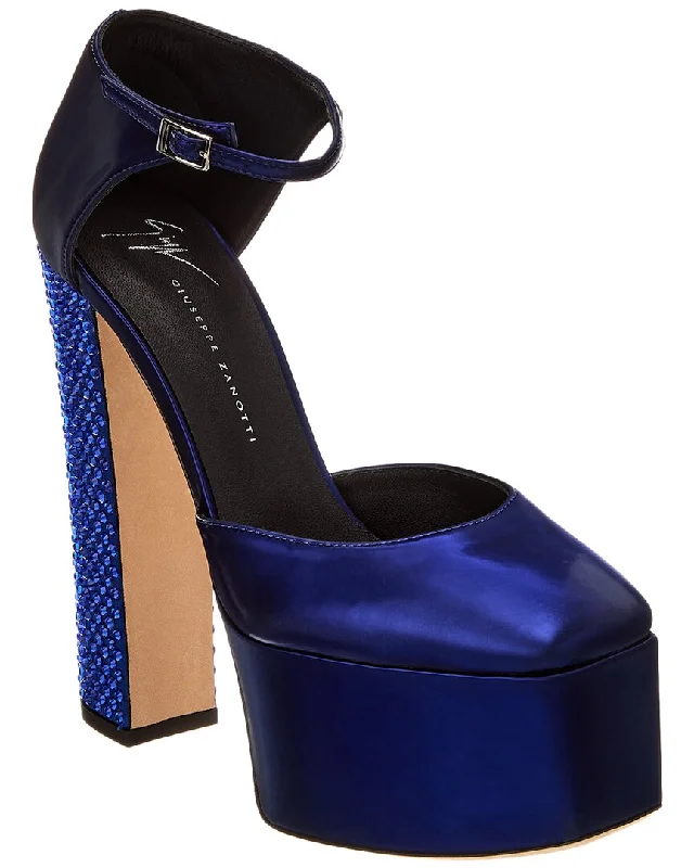 Limited Stock Giuseppe Zanotti Newyork 80 Platform Pump