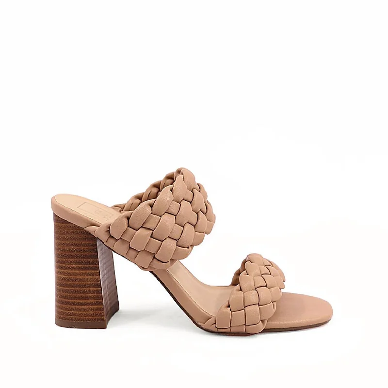 Slip-Resistant Shoes Discount Heaven Heel In Taupe