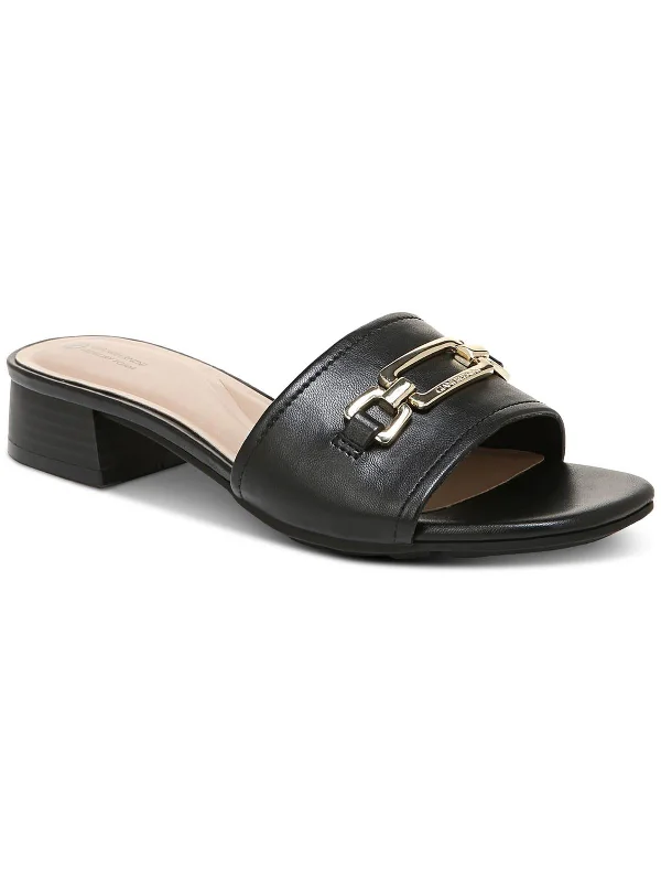 Stupidly Low Prices HYLTTON Womens Faux Leather Slide Sandals