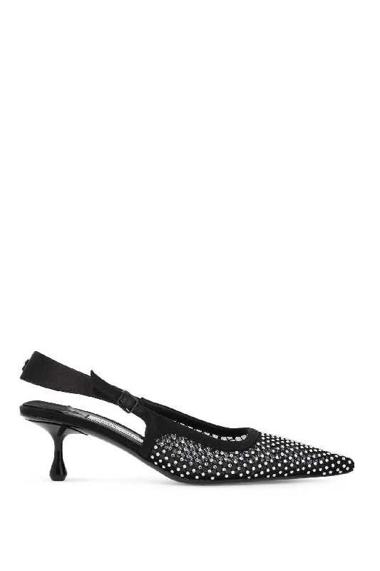 Gift Ideas Jimmy Choo 'mesh And Satin Slingback Amel 50 DãCol