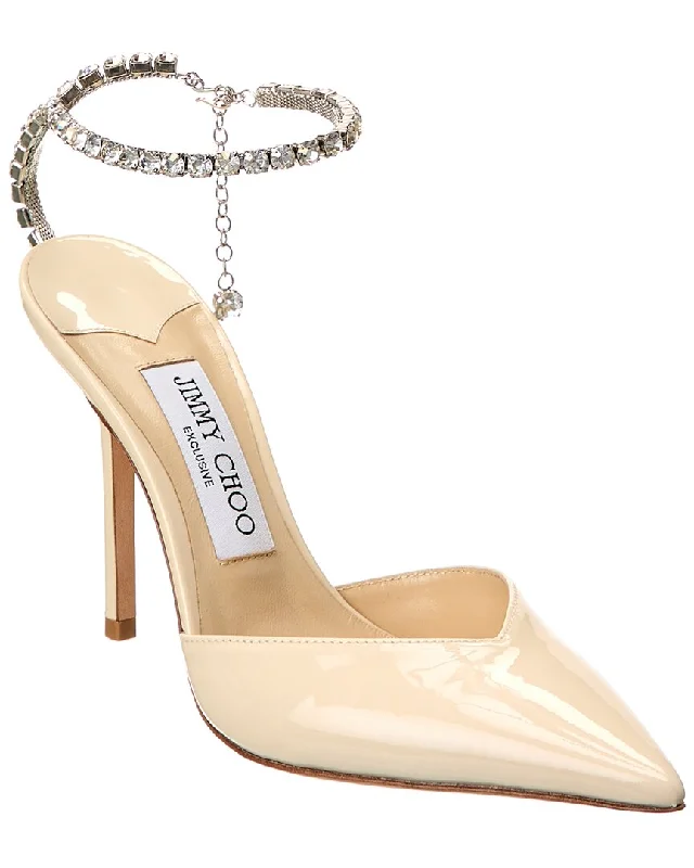 Hot Deals Jimmy Choo Saeda 100 Patent Pump