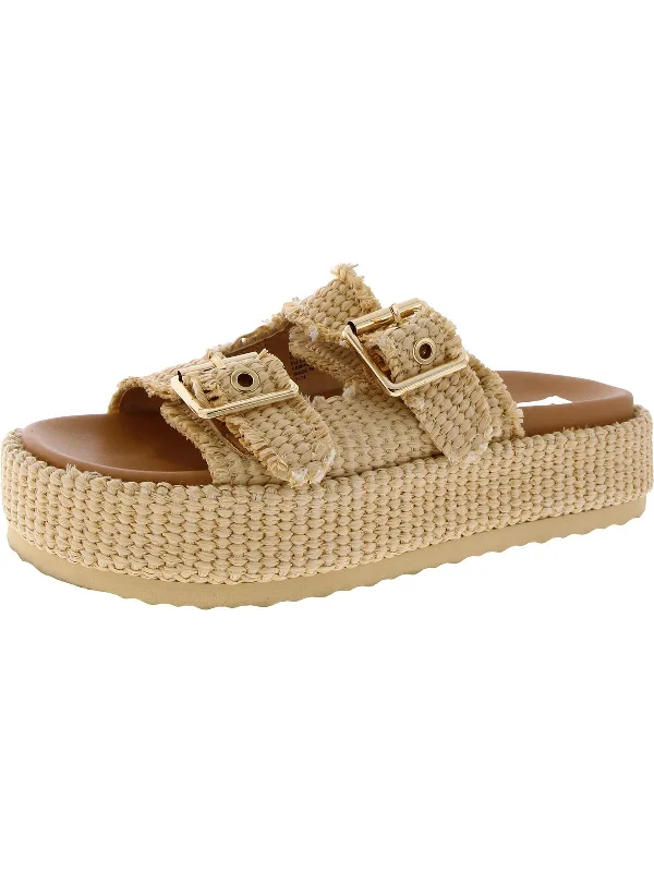 Stylish Savings Karrigan Womens Buckle Manmade Espadrilles