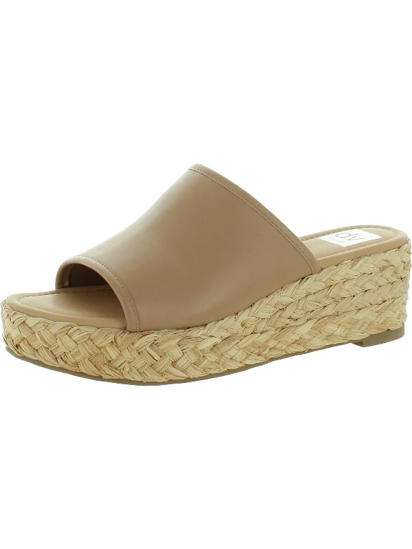 Limited Time Offer KENLY Womens Comfort Insole Manmade Wedge Sandals