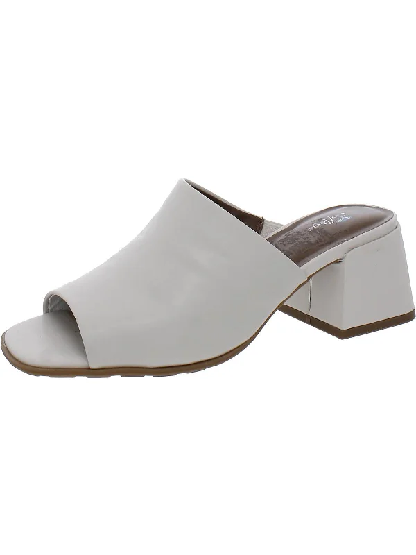 Trend Alert MARLA Womens Leather Mule Sandals