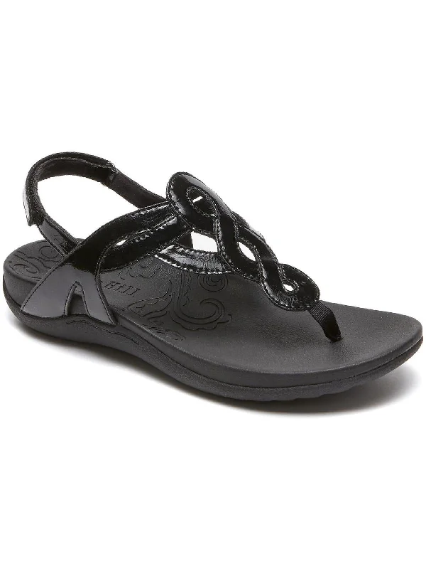 Stylish Casual Footwear Ramona Womens Slingback Open-toe Thong Sandals