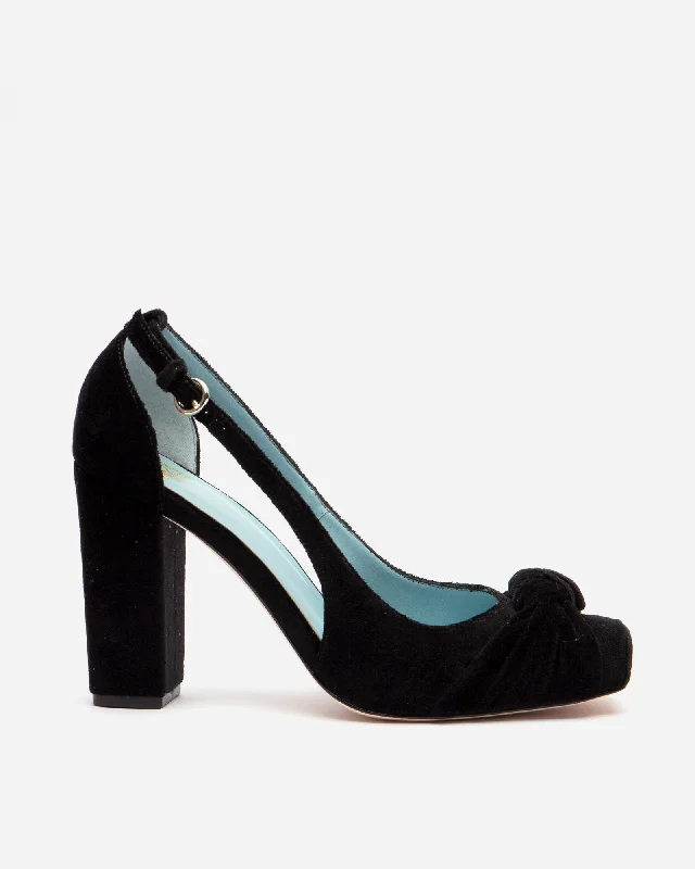 Athleisure Style Sale Retro Pump Velvet Black