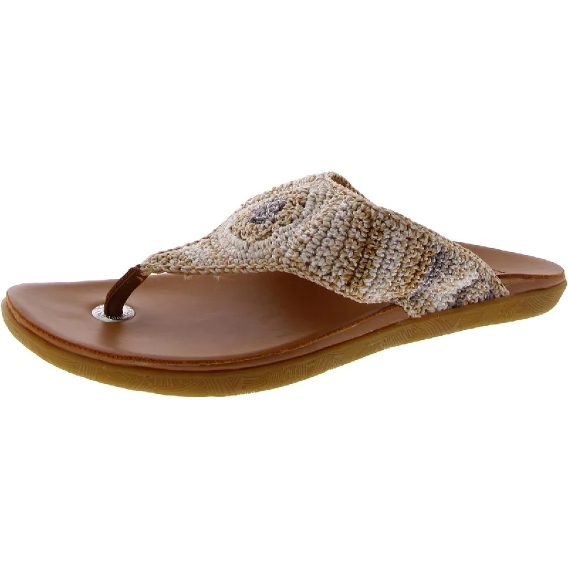 Flash Sale The Sak Womens Slip On Open Toe Thong Sandals