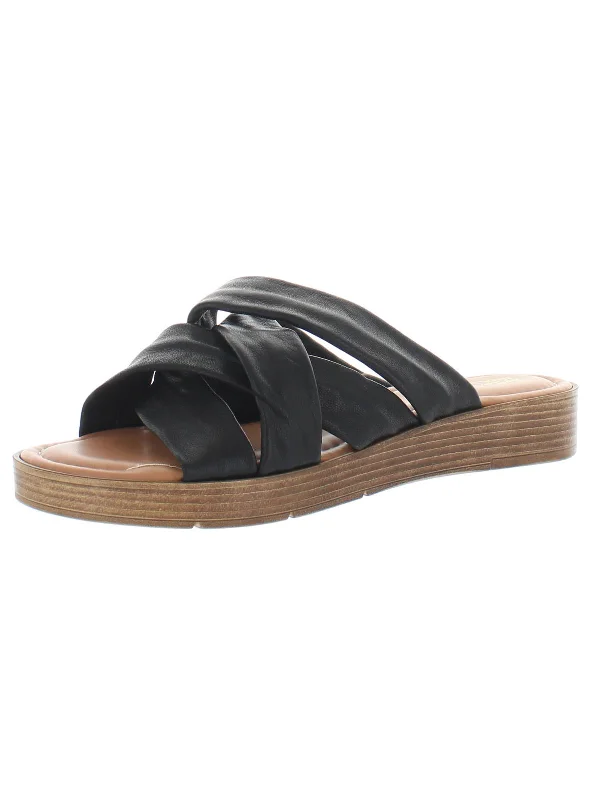 New Styles Just In Tor Italy Womens Leather Slip On Slide Sandals