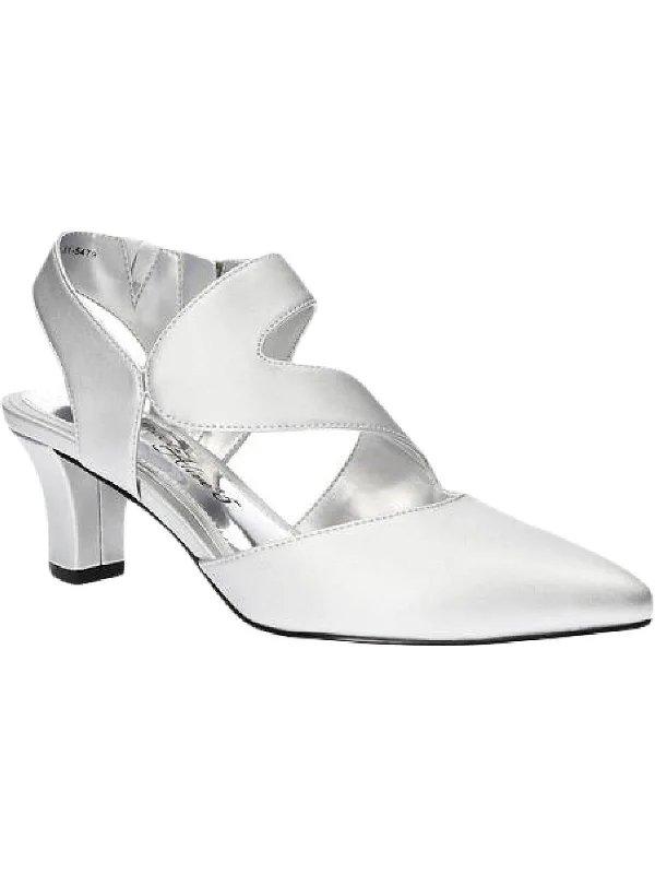 Versatile Shoes Promotion VENUE Womens Satin Pumps Dance Heels