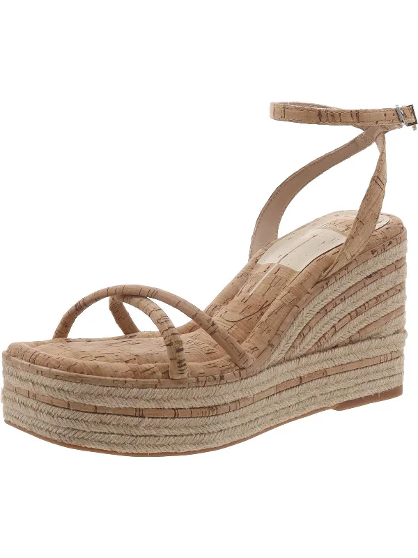 Seasonal Footwear Sale Womens Ankle Strap Open Toe Espadrilles