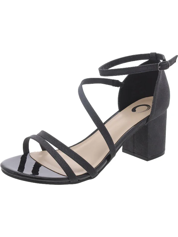 Seasonal Picks Womens Open Toe Evening Ankle Strap