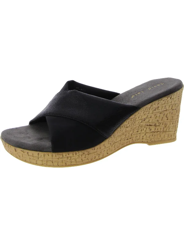 Fashion Forward Womens Slip On Dressy Mules