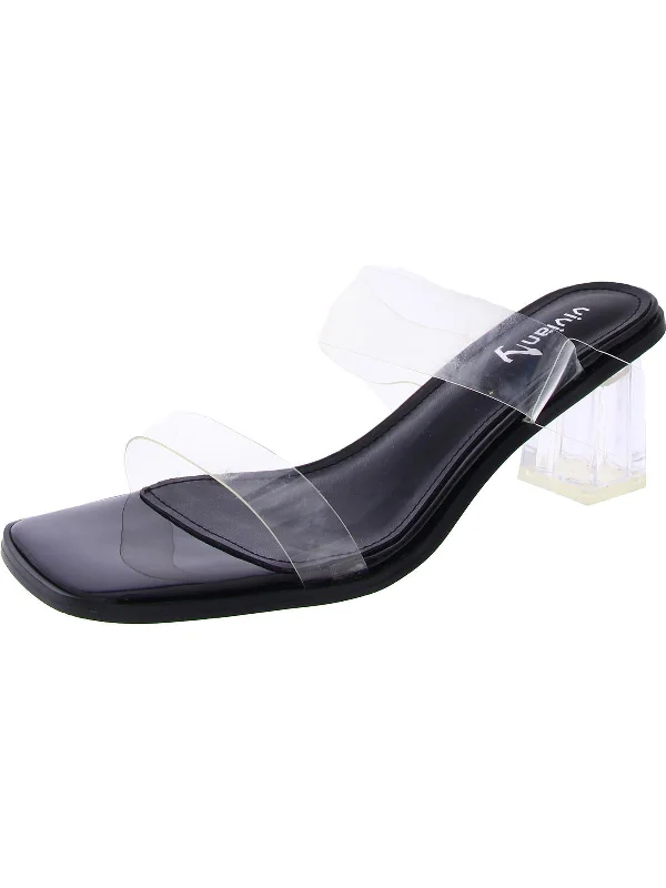 Crazy Price Slashing Womens Slip-On Open Toe Heels