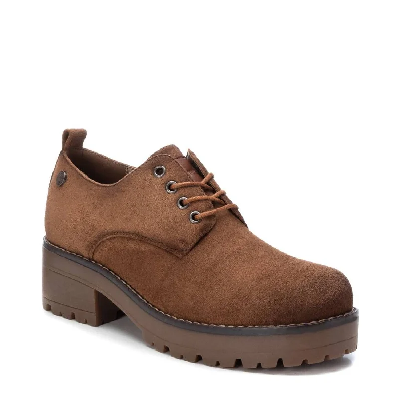 Flash Sale Now Women's Suede Lace-Up Oxfords By XTI