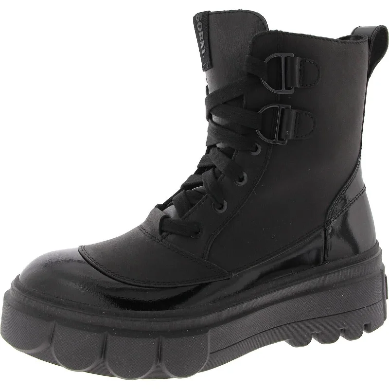 Affordable Trendy Fashion Caribou X Womens Leather Combat & Lace-Up Boots