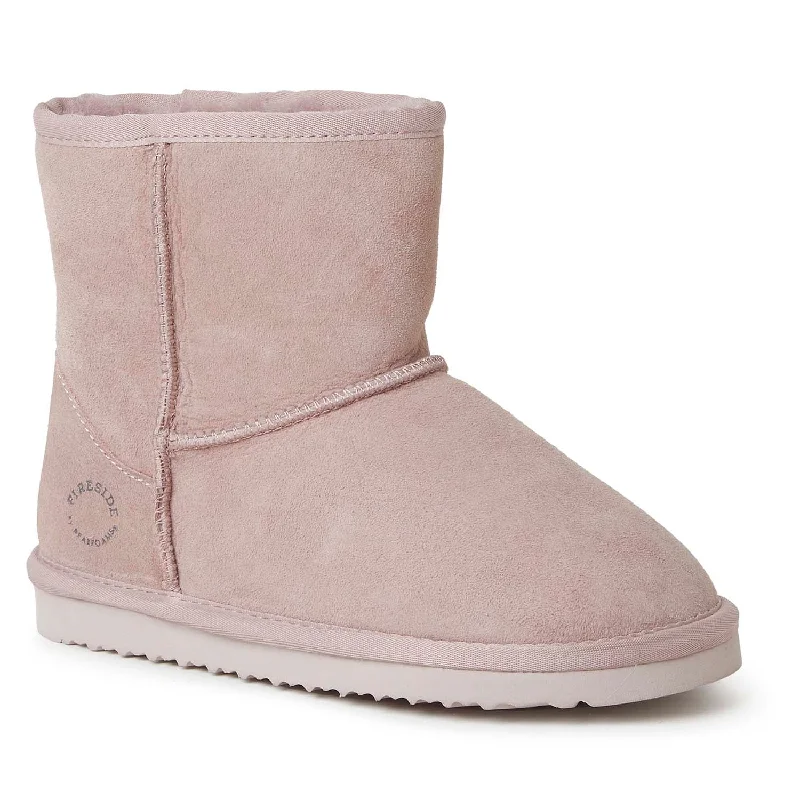 Fashion-Forward Offers Fireside By Dearfoams Women's Rosebery 6 Inch Shearling Boot