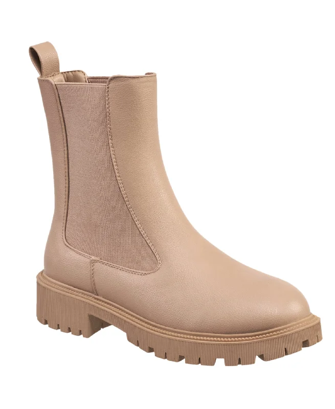 Designer Casual Shoes French Connection Women's Reyah Mid Shaft Lug Boot