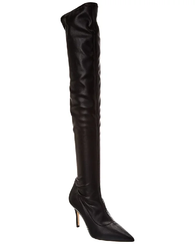 Trend Alert Giuseppe Zanotti Lucrezia 90 Leather Over-The-Knee Boot