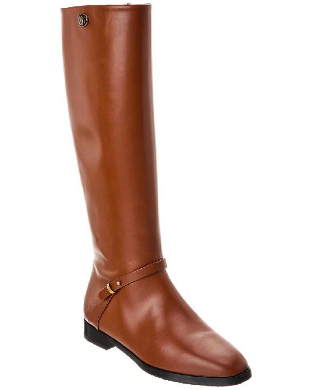 Swimwear Summer Blowout Gucci Leather Knee-High Boot