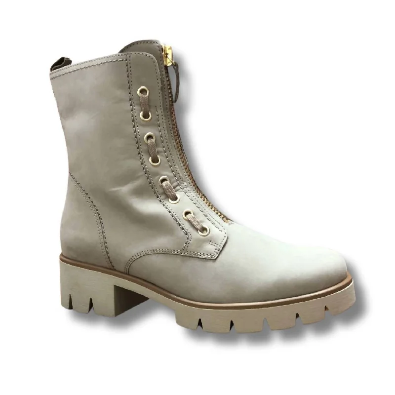 Seasonal Sale Women's Nubuck Hiker Boots In Linen