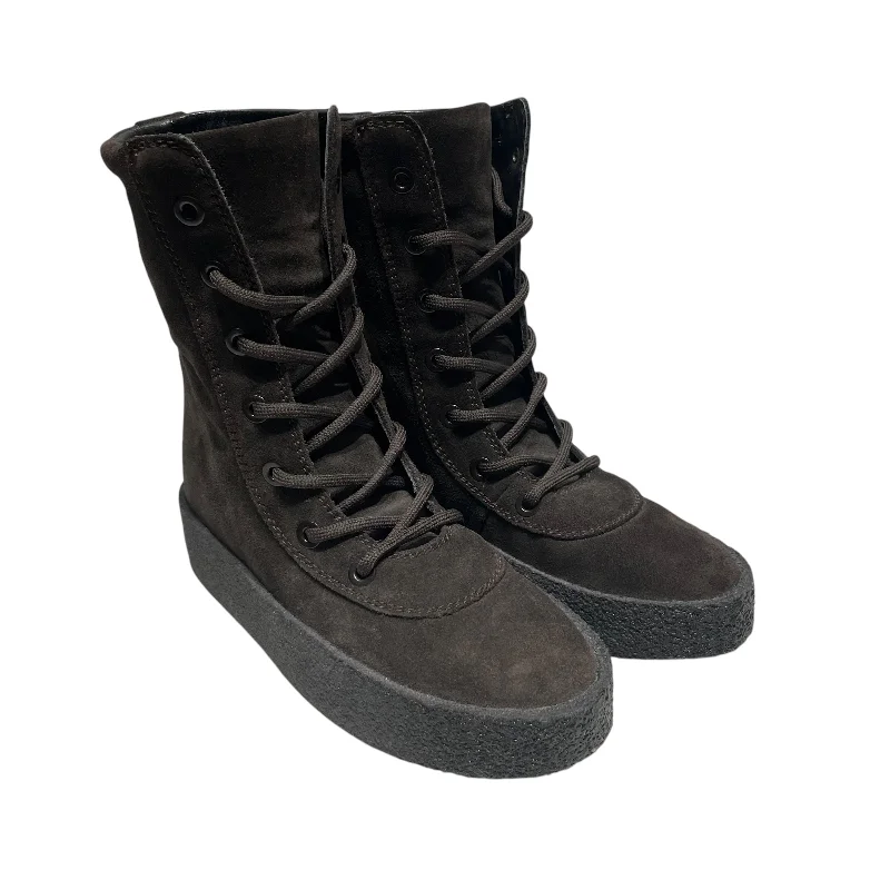 Polished Style Deals YEEZY/Boots/US 6/Suede/GRY/