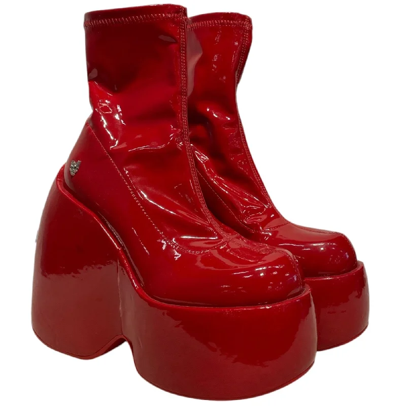 Vintage-Modern Style Offers NAKED WOLFE/Ankle Boots/EU 38/Faux Leather/RED/