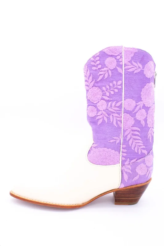 Timeless Elegance Sale LAVENDER WESTERN BOOTS NANCY