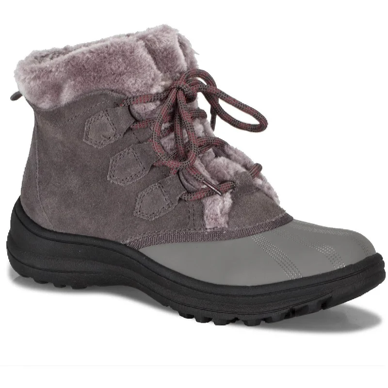 Fashion Forward Baretraps Womens Augustina Suede Faux Fur Lined Winter & Snow Boots