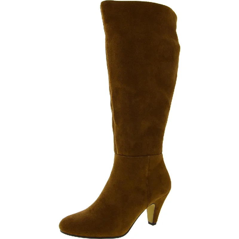 Chic & Modern Sales Bella Vita Womens Corinne Faux Suede Zipper Knee-High Boots