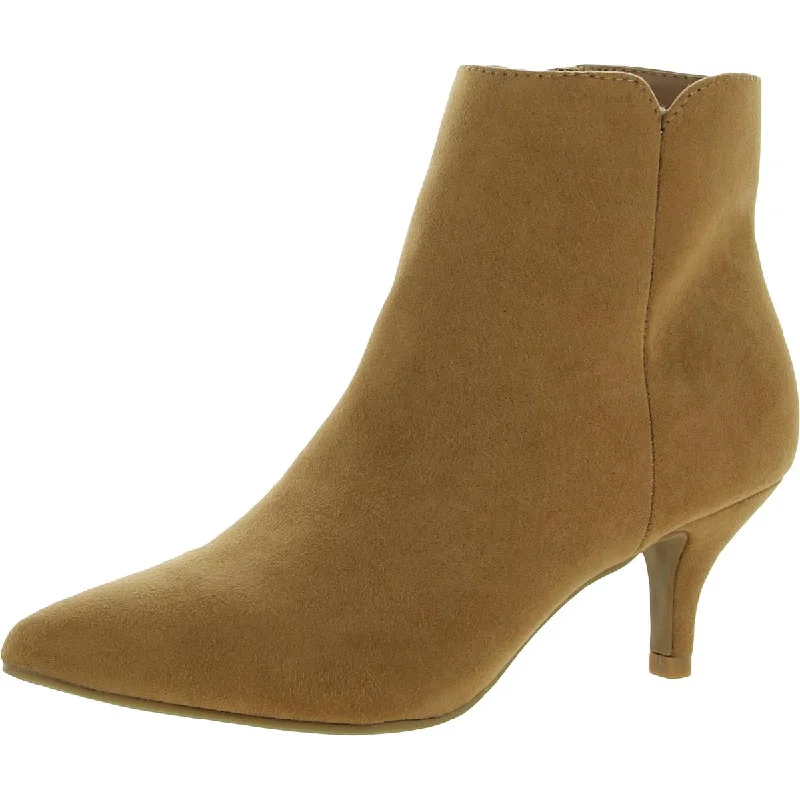 Flash Sale Journee Collection Womens Faux Suede Kitten Heel Ankle Boots