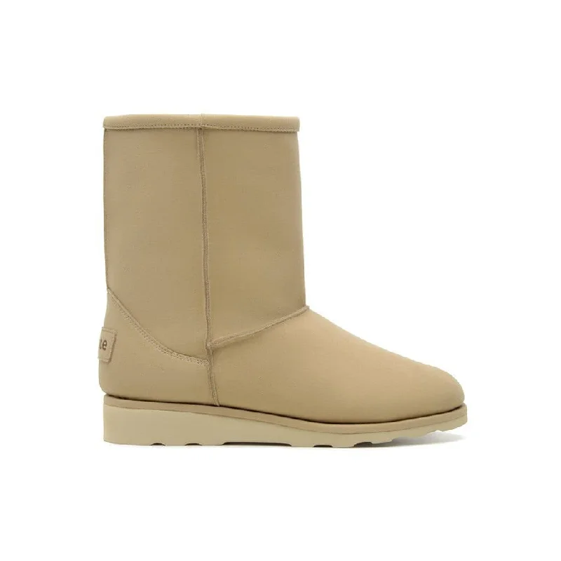 Limited-Time Offer 'Willow' high-quality fur-lined slipper boot - beige