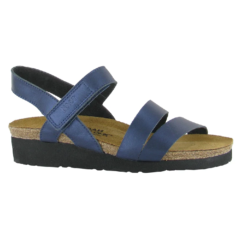 Streetwear-Inspired Footwear Naot Kayla Polar Sea Leather Sandal (Women's)