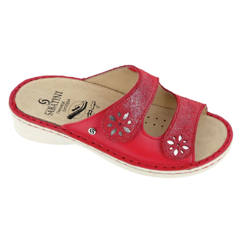 Soft Cushion Shoes Discount Sabatini Alma Sandal Rosso Brina/Galaxy (Women's)