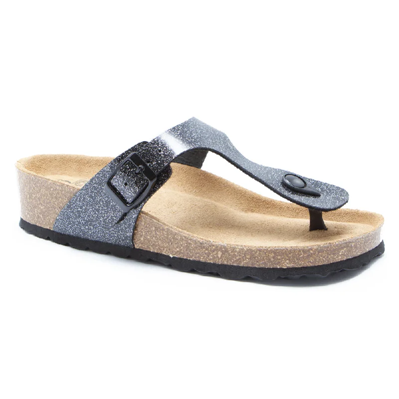 Sustainable Footwear Sale Sabatini Bari Sandal Nero Black (Women's)