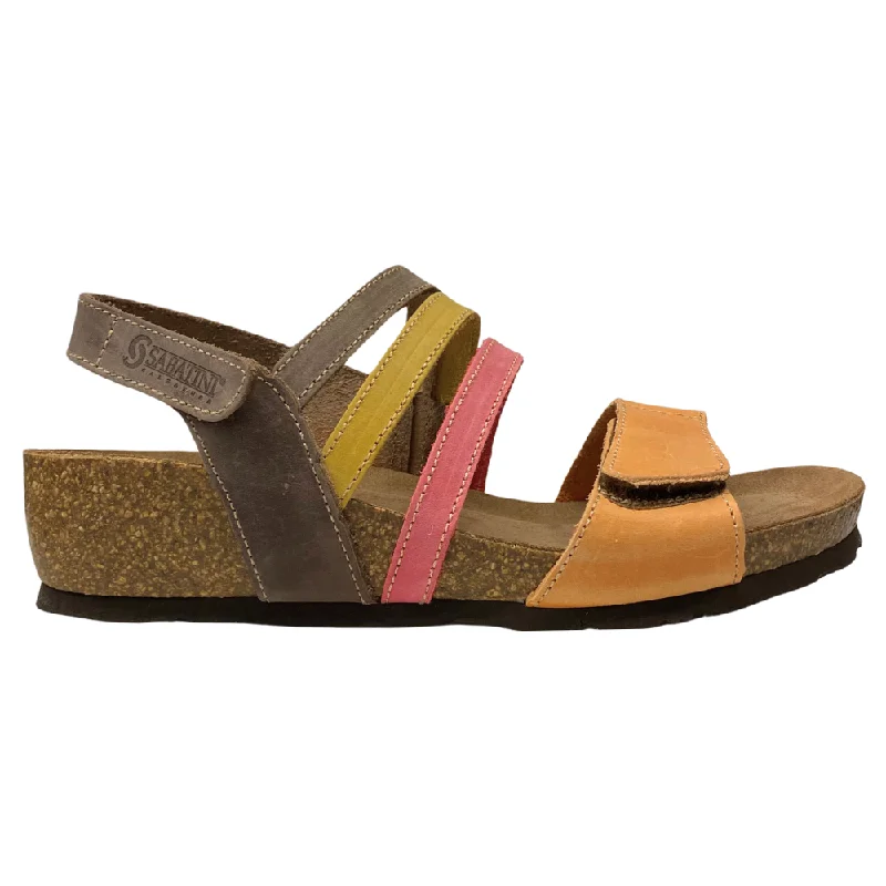 Effortless Style Shoes Sale Sabatini Calzature Sloan Arancio/Fango Sandal (Women's)